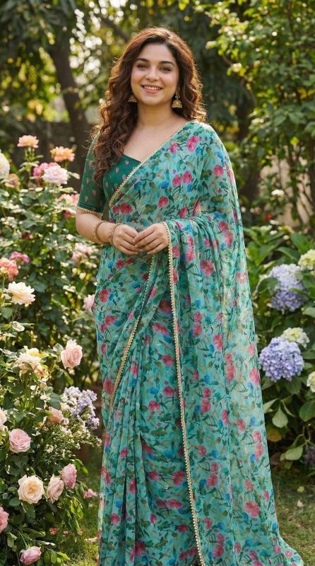 Svara digital print saree wholesalers online